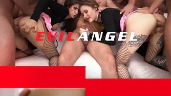 EVIL ANGEL - Blonde Goddess Scarlet Chases Squirt-Filled Anal POV Thrill