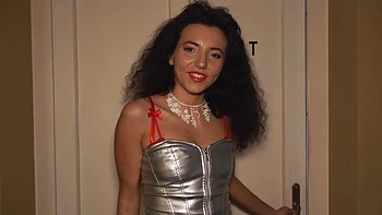 Mini Mitzix enjoys sex with her boyfriend in a club