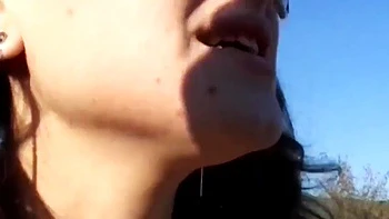 Teen brunette masturbates in the garden: Big Tits, Amateur  Big Boobs Porn