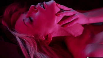 Two hot babes strip for Manuel Ferrara in lingerie