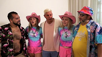 Rebel Rhyder, Lana Analise, and Teddy Sandberg in a hot ffm threesome