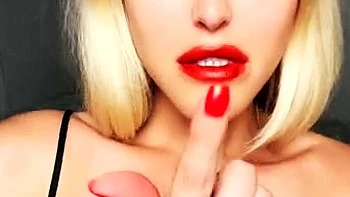 Mia Karolys Teasing With Face Close Up