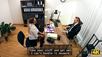 LOAN4K. Dive into my tits and forget about your work obligations! ft. Jennifer Mendez  Stanley Johnson: Porn