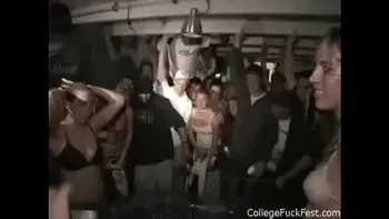 Busty coed teen fucked missionary style