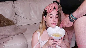 Ass Licking Teen 18+ Sub Gets A Facial With Lexi Grey