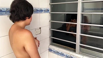 My Sexy Horny Stepsister Sees Me Masturbating In My Room And Gets Very Horny Until She Ends Up Coming In To Fuck Her