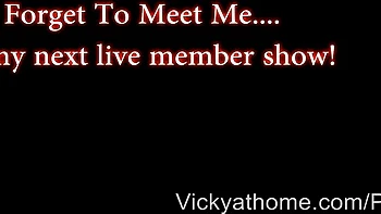 Vicky Vette's busty scene by Vicky At Home