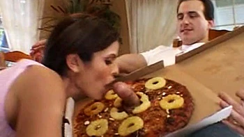 Pizza guy ft. Shy Love: Blowjob, Doggy  Cowgirl Porn