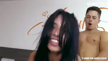 CARNEDELMERCADO - (Yamile Mil, Logan Salamanca) - Big Saggy Tits Latina Slut Hard Pounding