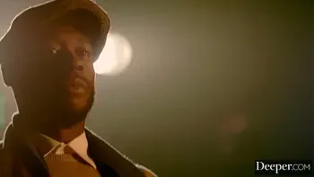 Deeper. Sultry singer Alexia Anders can't resist Anton's BBC