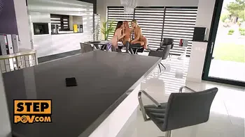 itsPOV - Walking in on a lesbian threeway with Angelika Grays, Cherry Kiss and Victoria Bailey