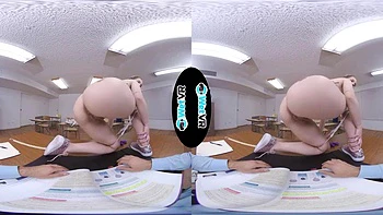Detention Sex: Blowjob, Doggy  Cowgirl VR Porn