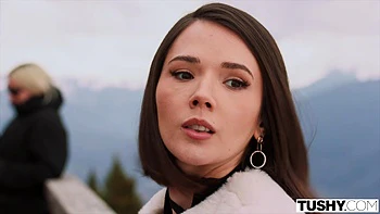 TUSHY Anal Obsessed Beauty Eve Sweet Seduces Clemence Audiard And Her Boyfriend At The Chalet