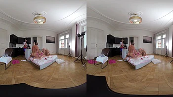 Vera Jarw & Lady Gang Vr Video Part Two - Huge Natural Tits Cheerleader