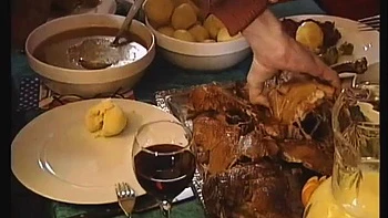 Sex During Dinner ft. Kelly Trump: Blowjob, Cowgirl  Big Tits Porn