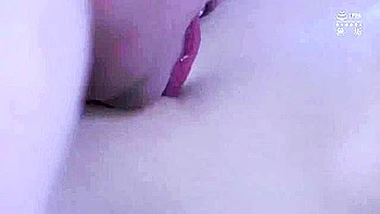 Her upper body is tied up and she is given cunnilingus from her nipples to her belly button before being thrust into.