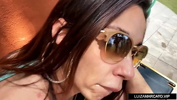 Luiza Marcato And Jason Carrera In Happy Ending Massage With The Pool Guy