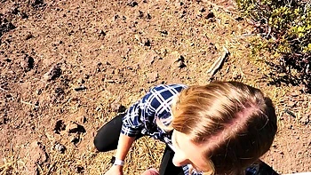 Public Blowjob on a Mountain Top