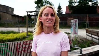 GERMAN SCOUT - Skinny Mature Melisa Rose Pick Up