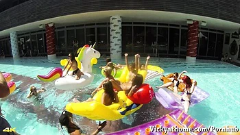 Bewitching Vicky and Penny's busty milf porn