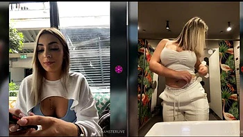 Mv397  2 GIRLs  SAME PLACE AND TIME  LAVATORY 2: Blonde, Xhamster  Public Porn