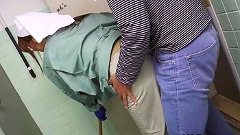 A Daring Japanese Housekeeper At The Theater Room