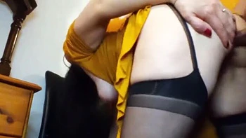 Horny Mature Slut Gets Anal Creampie - Pussy & Ass Fucked Hard