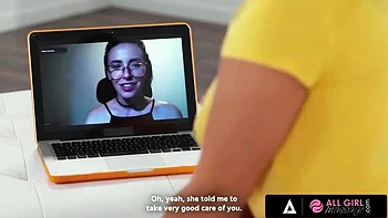 Lesbian Massage Sex - Spencer Bradley and Jenna Sativa Scissoring & Tribbing Hot Pussy