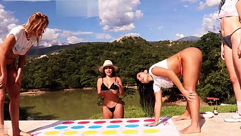 SM LEZ TWISTER: Big Tits, Amateur  Babe Porn