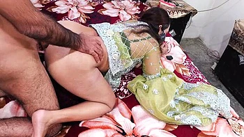 Desi Indian Aunty Doggystyle Anal Fuck - Rough Sex with Big Ass & Hindi Audio