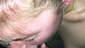 Hot blonde amateur girl nice blowjob on webcam