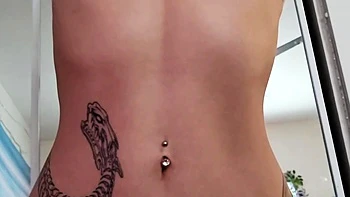 Sexy teen ebony solo toy masturbation