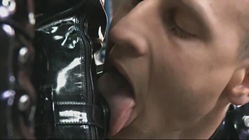 Humiliating small penis and huge sex toys in ass