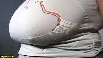 Horny Redhead BBW Teen with Monster Boobs Plays Rough and Extreme