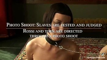 Blonde Femdom Gangbang: Cherry Torn & Bella Rossi Anal Bondage Fetish HD