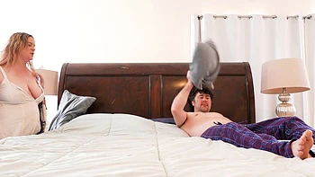 Stepmom Makes Up For Having To Share A Bed By Giving Head