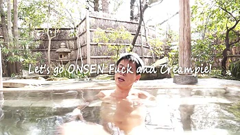 Alexis Crystal Onsen-Interracial Creampie!