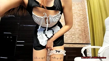 Hot asian maid is waiting for you: Xnxx, Solo  Maid Costume Porn