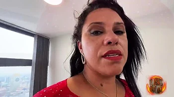Brazilian MILF Cris Takes Double Anal Throat Fuck in Hardcore Threesome BBC