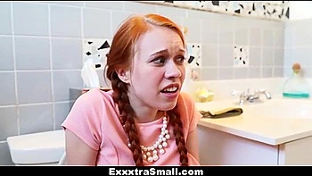 Pocket Sized Teen 18+ Gets Stuck And Fucked With Dolly Little