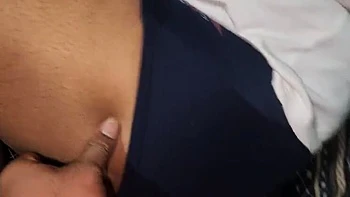 Bangladeshi Hot Aunty Akhi Moni Gives Me Blowjob & Cowgirl Sex at Home - Desi Homemade Part 1