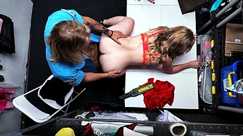 Busty Big Ass MILF Gets Fuck By Store Detective