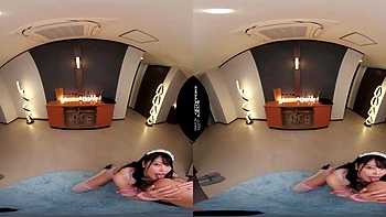 Sexy Maid Can’t Stop Licking and Sucking You All Over