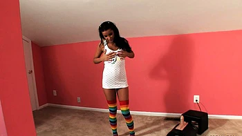 Hottest brunette solo webcam masturbation 2