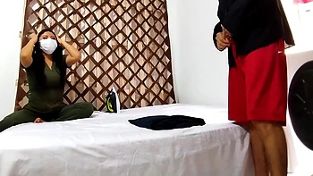 Young Stepmother In Is Unfaithful To Her Husband With Her Stepson - Homemade Porn