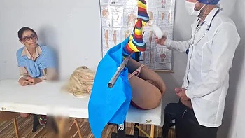 Step Mom Takes Teen Stepdaughter To First Gyno Exam - Redhead Fanny Squirting & Medical Fetish