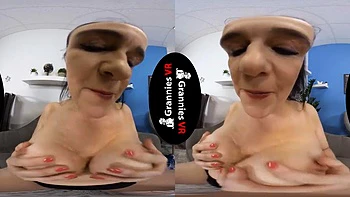 Granny VR Ria Black: Milf, Virtual Reality  Mature Porn