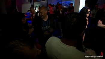 Blonde Slender Sub Humiliated by Big Dick Gangbang - Creampie Fetish Orgy with James Deen