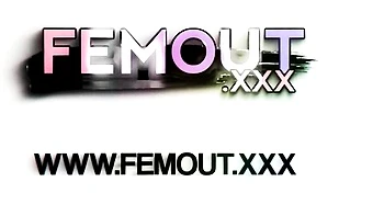 Femout featuring treasure's masturbation scene