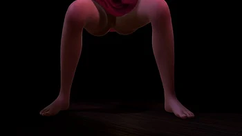 Crazy blonde Milf strip and fuck POV